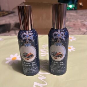 FROSTED SLEIGH RIDE WHITE BARN CONCENTRATED ROOM SPRAY (Pack 2)